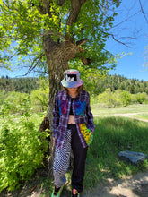 Load image into Gallery viewer, OOAK- Large Tipstion LIGHTWEIGHT Flannel (Upcycled)