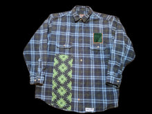 Load image into Gallery viewer, OOAK- 2XL Space High Flannel (Upcycled)