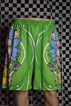 Load image into Gallery viewer, Rick and Morty Sublimated Shorts (Large)
