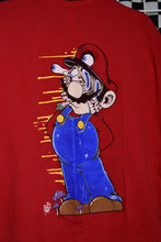 Load image into Gallery viewer, Mario Screen Printed Red Tee (Large)
