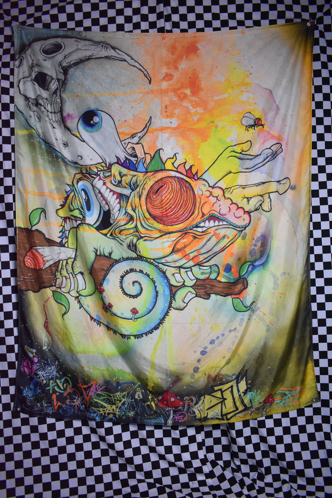 Chameleon Tapestry