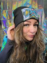 Load image into Gallery viewer, OOAK- Knit Toothy Beanie (No Cuff)
