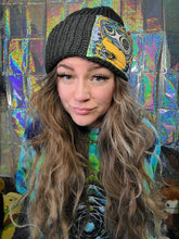 Load image into Gallery viewer, OOAK- Chunky Knit WHAAAAOOOGA Beanie
