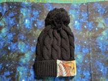 Load image into Gallery viewer, OOAK- Chunky Knit NOM Beanie w/ Pom
