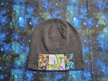 Load image into Gallery viewer, OOAK- Knit Tiger Drip Beanie (No Cuff)
