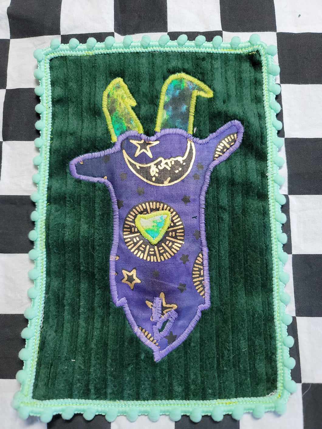 Space Goat OOAK Patch