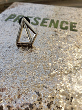 Load image into Gallery viewer, 3D Elevated Presence Pyramid Lapel Pin
