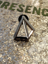 Load image into Gallery viewer, 3D Elevated Presence Pyramid Lapel Pin
