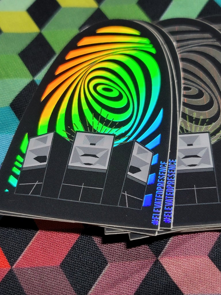 Bless thy FunK Holographic Sticker